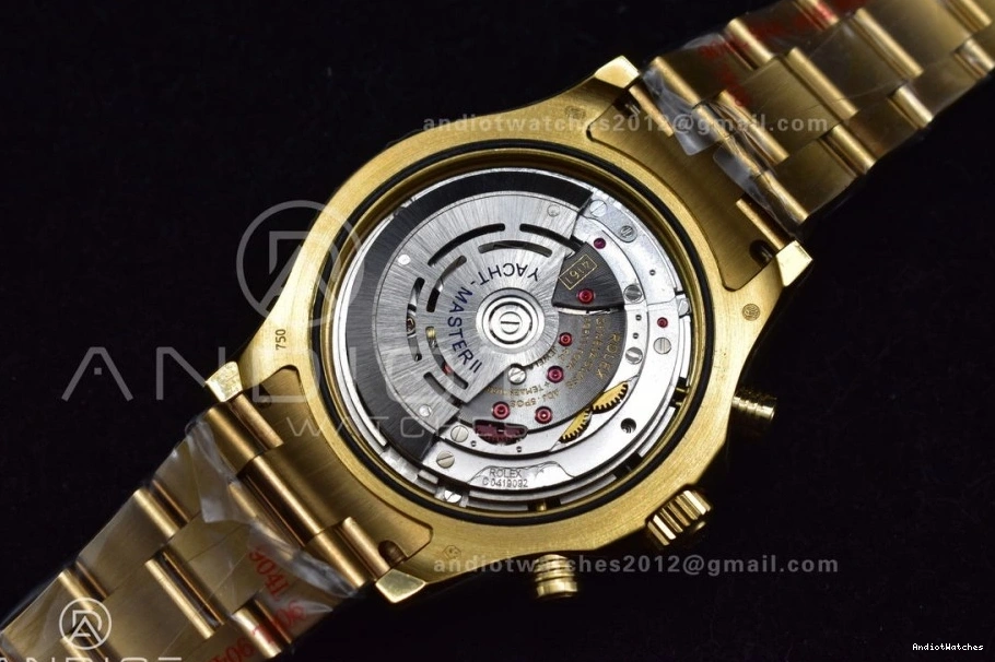 on YG 116688 Bracelet KF YachtMaster Dial 1:1 White YG Comfortable A Edition II 1218 Best 0714